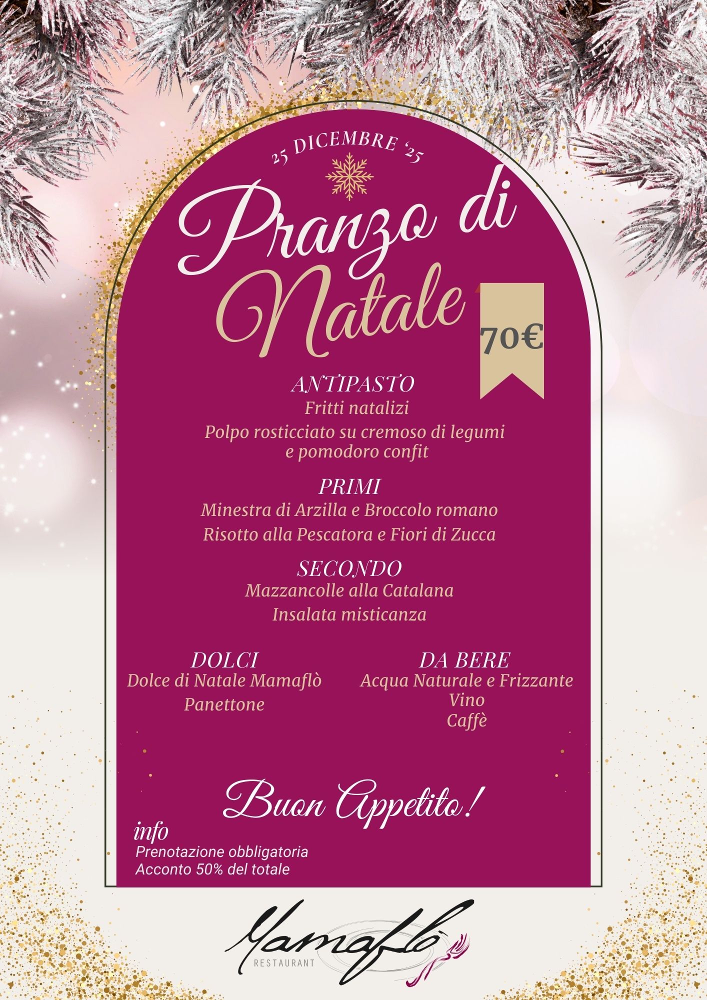 pranzo di natale 2025